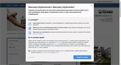 Desktop Screenshot of nieruchomosci.grono.pl