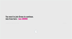 Desktop Screenshot of grono.net