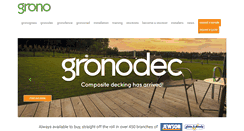 Desktop Screenshot of grono.co.uk